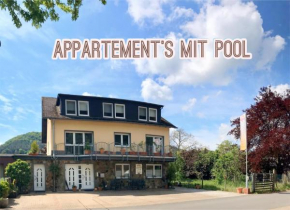 Residenz Moselzauber - Ferienwohnungen mit Pool Landschaft